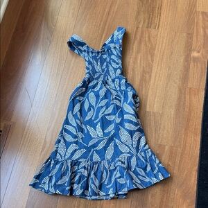 Mayoral Navy and White Dot-Pattern Sundress